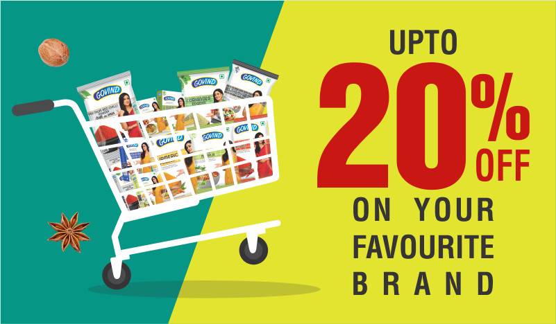 UPTO 20% Off on Spices